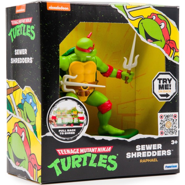 Фото - Коллекционная фигурка TMNT Черепашки-ниндзя классические Мастера боевых искусств Рафаэль (71024)