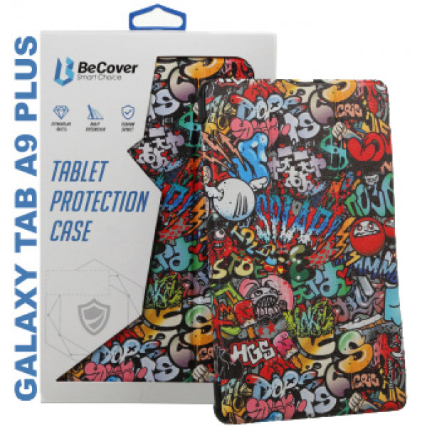 Фото - Чохол для планшету BeCover Smart Case for Samsung Galaxy Tab A9 Plus SM-X210/SM-X215/SM-X216 11.0"" Graffiti (710314)
