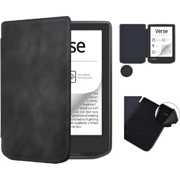 Фото - Чохол для електронної книги BeCover Smart Case for PocketBook 629 Verse / 634 Verse Pro 6'' Black (710450)