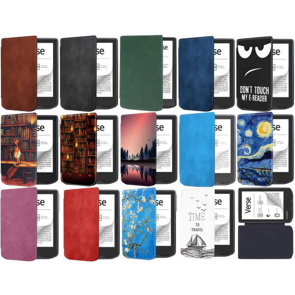 Фото - Чохол для електронної книги BeCover Smart Case for PocketBook 629 Verse / 634 Verse Pro 6'' Black (710450)