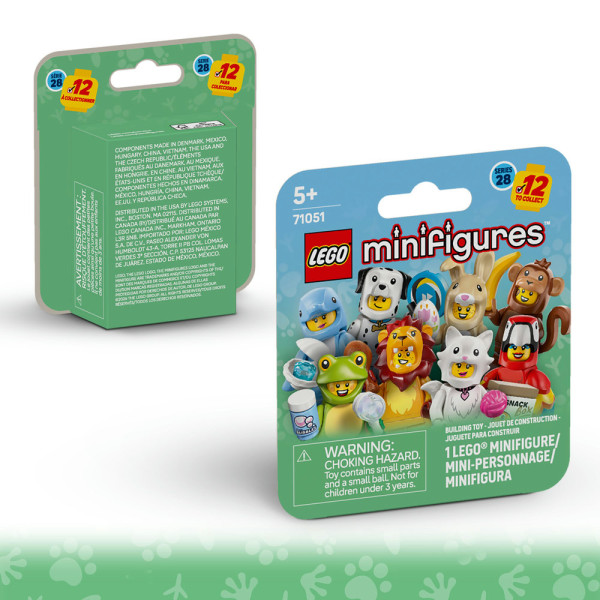 Фото - Конструктор LEGO Minifigures Животные. Серия 28 (71051)