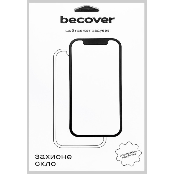 Фото - Захисне скло для планшета BeCover 10D for Apple iPad Air 13'' (M2)/iPad Air 13'' (M3) Black (711676)