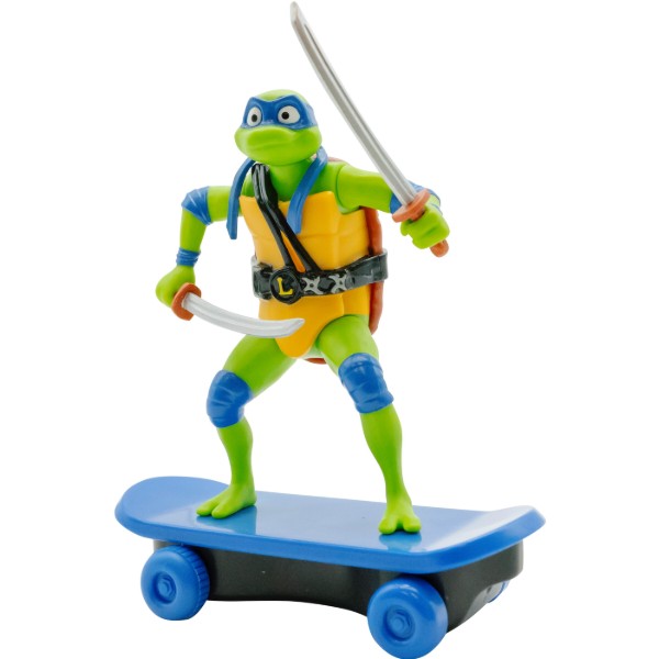 Фото - Колекційна фігурка TMNT Черепашки-ніндзя класичні Майстри бойових мистецтв Леонардо movie star 2023 (71059)
