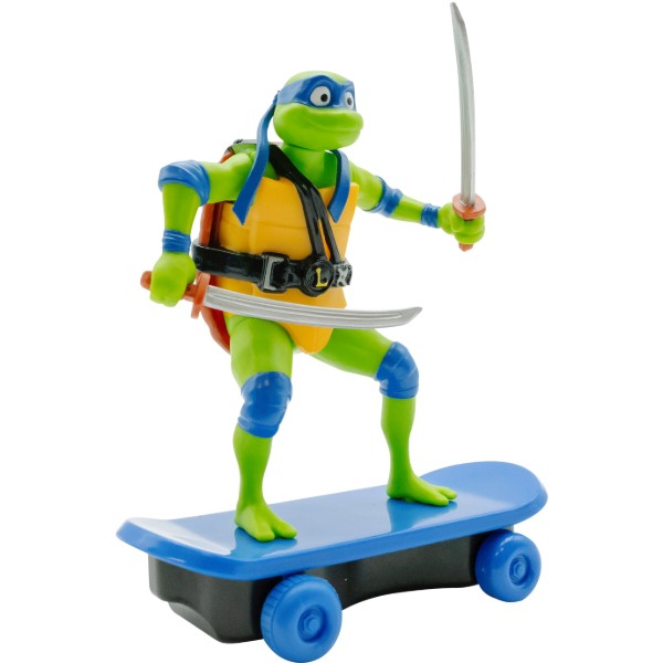 Фото - Колекційна фігурка TMNT Черепашки-ніндзя класичні Майстри бойових мистецтв Леонардо movie star 2023 (71059)