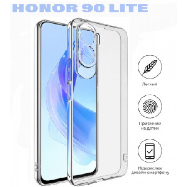 Фото - Чохол для смартфону BeCover for Honor 90 Lite Transparancy (710875)