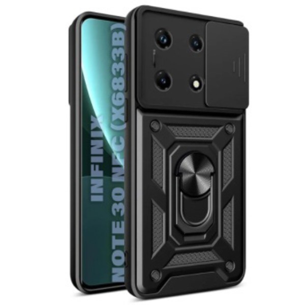 Фото - Чохол для смартфону BeCover Military for Infinix Note 30 NFC (X6833B) Black (711000)