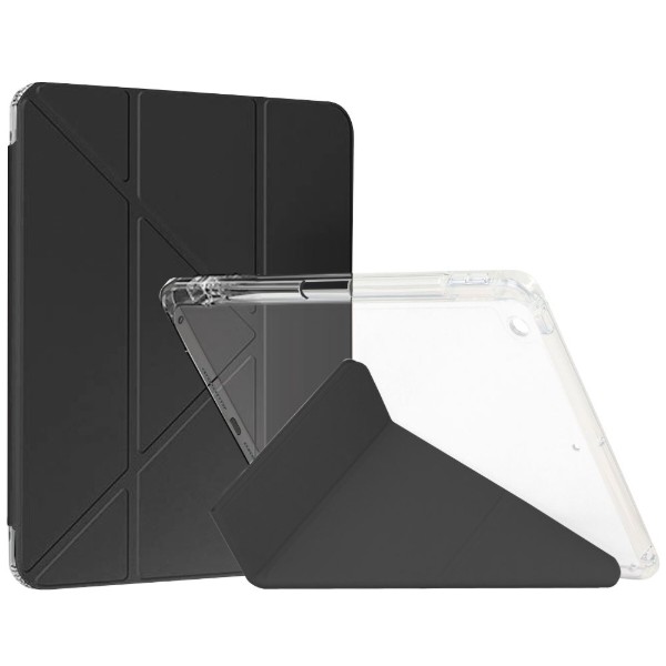 Фото - Чехол для планшета BeCover Ultra Slim Origami Transparent с креплением Apple Pencil for Apple iPad 10.2 2019/2020/2021 Black (711098) Фото - Чехол для планшета BeCover Ultra Slim Origami Transparent с креплением Apple Pencil for Apple iPad 10.2 2019/2020/2021 Black (711098)