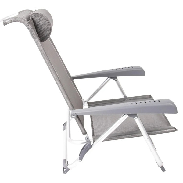 Фото - Складаний стілець Bo-camp Saint-Tropez Grey (1204796)