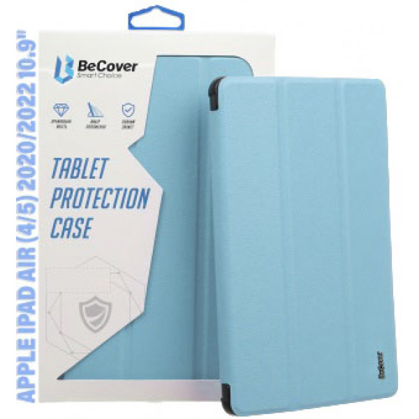 Фото - Чохол для планшета BeCover Soft Edge з кріпленням Apple Pencil for Apple iPad Air (4/5) 2020/2022 10.9'' Light Blue (711123) Фото - Чохол для планшета BeCover Soft Edge з кріпленням Apple Pencil for Apple iPad Air (4/5) 2020/2022 10.9'' Light Blue (711123)