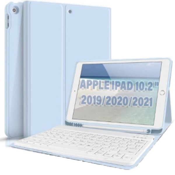 Фото - Чохол-клавіатура для планшета BeCover Apple iPad 10.2 2019/2020/2021 Light Blue (711136)