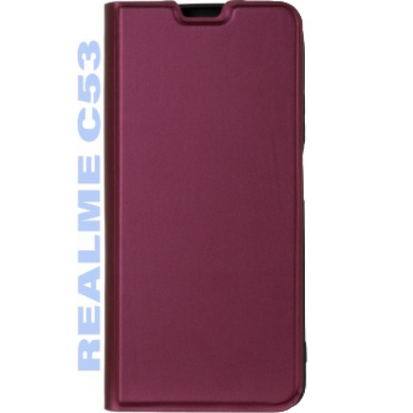 Фото - Чохол для смартфону BeCover Exclusive New Style for Realme C53 Red Wine (711203)