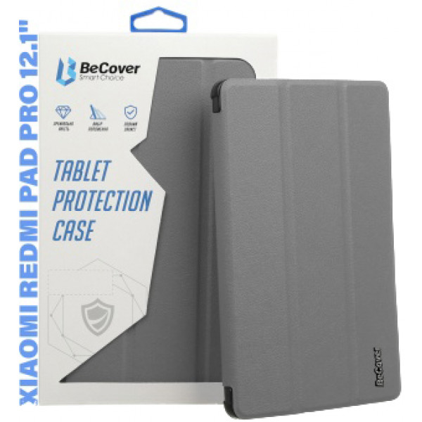 Фото - Чехол для планшета BeCover Smart Case for Xiaomi Redmi Pad Pro 12.1'' Gray (711302)