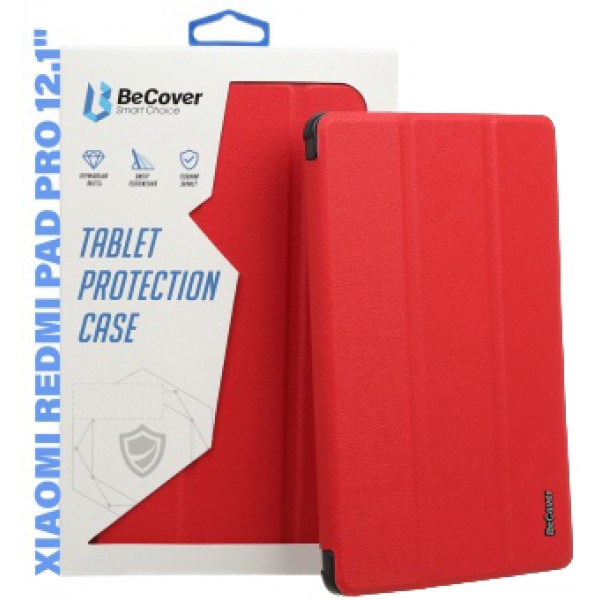 Фото - Чохол для планшету BeCover Smart Case for Xiaomi Redmi Pad Pro 12.1'' Red (711303)