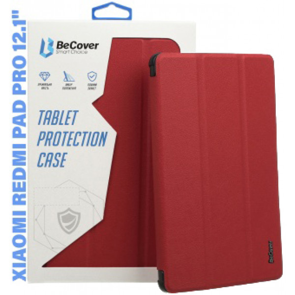 Фото - Чохол для планшету BeCover Smart Case for Xiaomi Redmi Pad Pro 12.1'' Red Wine (711304)