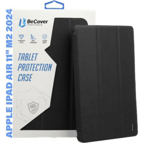 Фото - Чохол для планшета BeCover Smart Case for Apple iPad Air 11'' (M2)/iPad Air 11'' (M3) Black (711383)