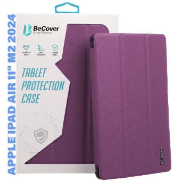 Фото - Чехол для планшета BeCover Smart Case for Apple iPad Air 11" M2/M3 (2024/2025) Purple (711387) Фото - Чехол для планшета BeCover Smart Case for Apple iPad Air 11" M2/M3 (2024/2025) Purple (711387)