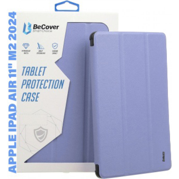 Фото - Чохол для планшета BeCover Tri Fold Soft TPU Silicone for Apple iPad Air 11'' (M2)/iPad Air 11'' (M3) Purple (711411)