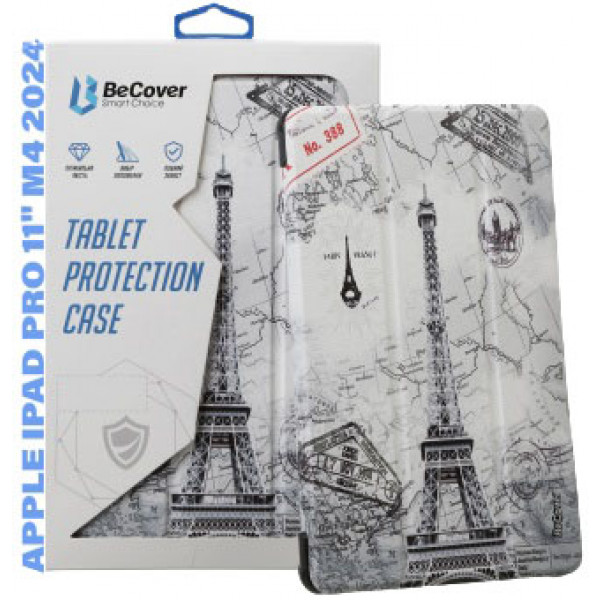 Фото - Чехол для планшета BeCover Smart Case for Apple iPad Pro 11'' M4 2024 Paris (711640)