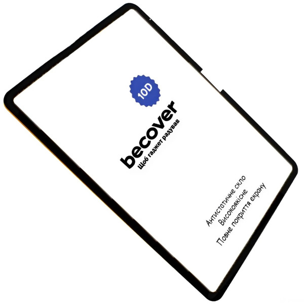 Фото - Захисне скло для планшета BeCover 10D for Apple iPad Air 13'' (M2)/iPad Air 13'' (M3) Black (711676)