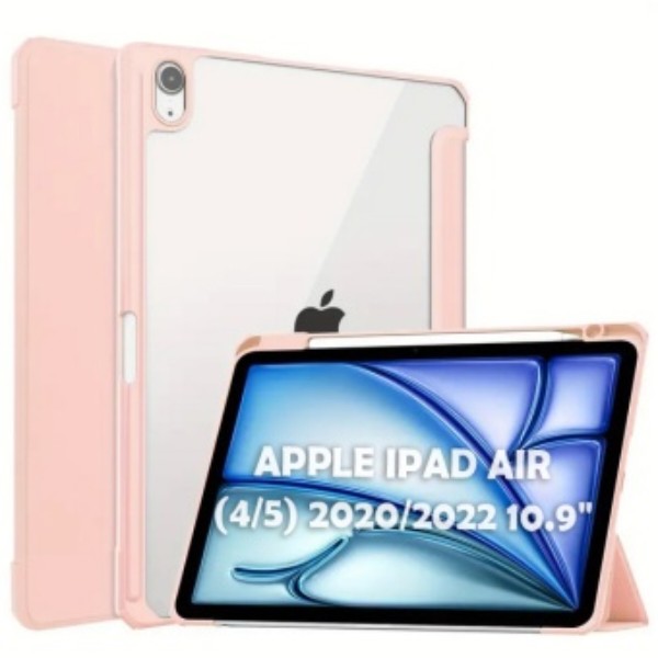 Фото - Чохол для планшета BeCover Soft Edge TPU з кріпленням Apple Pencil for Apple iPad Air (4/5) 2020/2022 10.9'' Pink (711700)