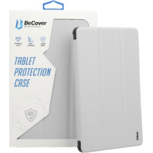 Фото - Чохол для планшету BeCover Soft Edge TPU з кріпленням Apple Pencil for Apple iPad Pro 11'' M4 2024 Gray (711715)