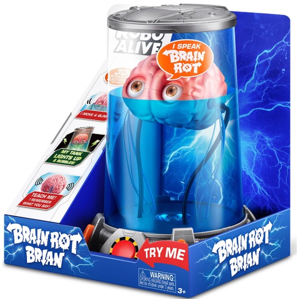 Фото - Интерактивная игрушка Pets & Robo Alive S1 – МОЗГ БРАЙАН (71172)