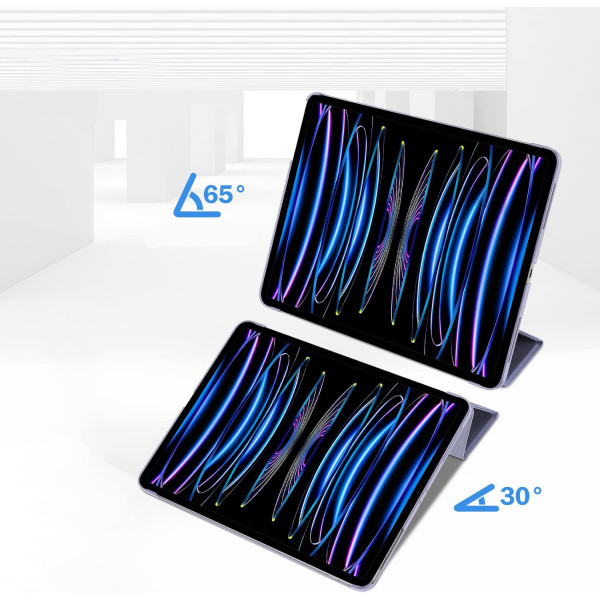 Фото - Уцінка - Чохол для планшета Becover Tri Fold Hard for Apple iPad Air 13" M2/M3 (2024/2025) Purple (711725)