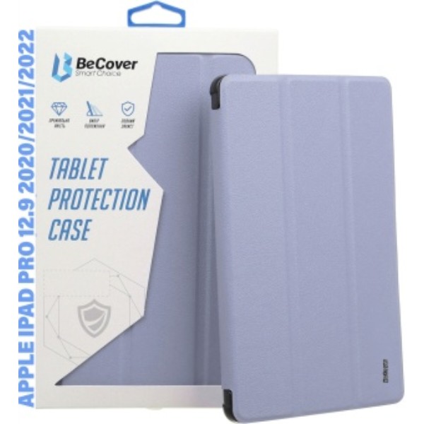Фото - Чехол для планшета BeCover Tri Fold Hard for Apple iPad Pro 12.9 2020/2021/2022 Purple (711722)