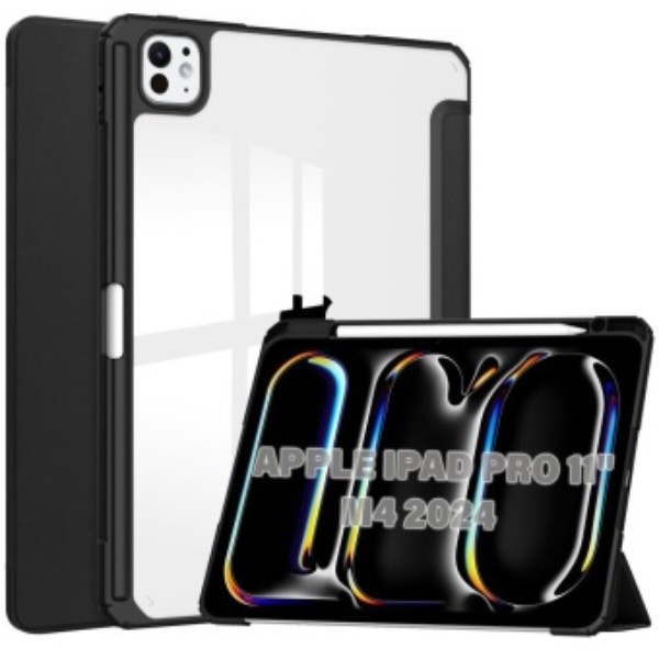 Фото - Чехол для планшета BeCover Soft Edge TPU с креплением Apple Pencil for Apple iPad Pro 11'' M4 2024 Black (711714)