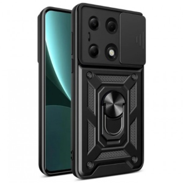 Фото - Чохол для смартфону BeCover Military for Xiaomi Redmi Note 13 Pro 4G Black (711024)