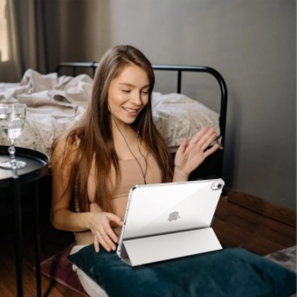 Фото - Чохол для планшета BeCover Soft Edge з кріпленням Apple Pencil for Apple iPad Air (4/5) 2020/2022 10.9'' Gray (711122)