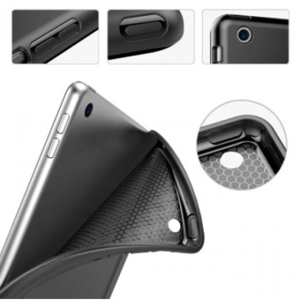 Фото - Чохол для планшета Becover Tri Fold Soft TPU Silicone for Apple iPad Air 11" M2/M3 (2024/2025) Black (711405)