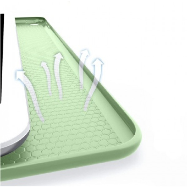 Фото - Чохол для планшета Becover Tri Fold Soft TPU Silicone for Apple iPad Air 11" M2/M3 (2024/2025) Green (711407)