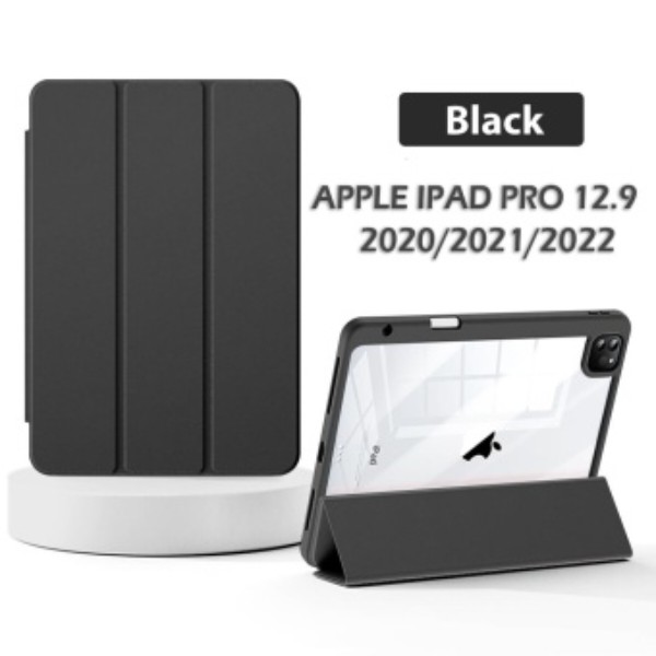 Фото - Чехол для планшета BeCover Soft Edge TPU с креплением Apple Pencil for Apple iPad Pro 12.9 2020/2021/2022 Black (711708)