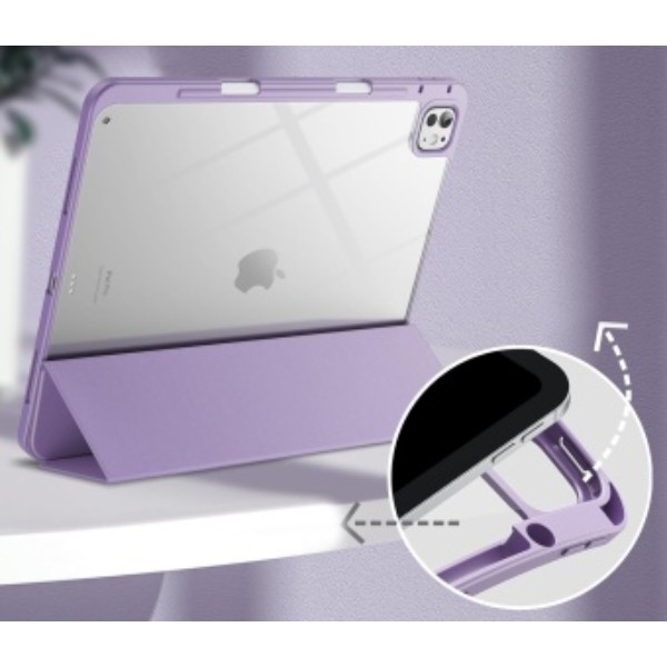 Фото - Чехол для планшета BeCover Soft Edge TPU с креплением Apple Pencil for Apple iPad Pro 13'' M4 2024 Purple (711719)