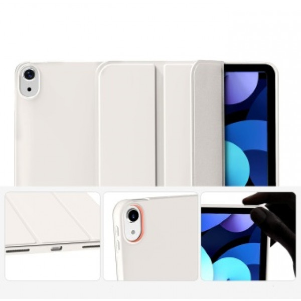 Фото - Чохол для планшета Becover Tri Fold Soft TPU Silicone for Apple iPad Air 11" M2/M3 (2024/2025) Beige (711735)