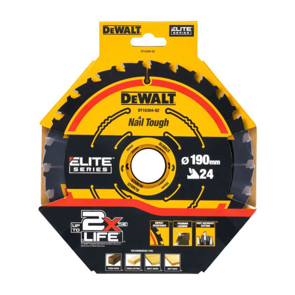 Фото - Круг отрезной по дереву DeWALT EXTREME 190х30х24 (DT10304)