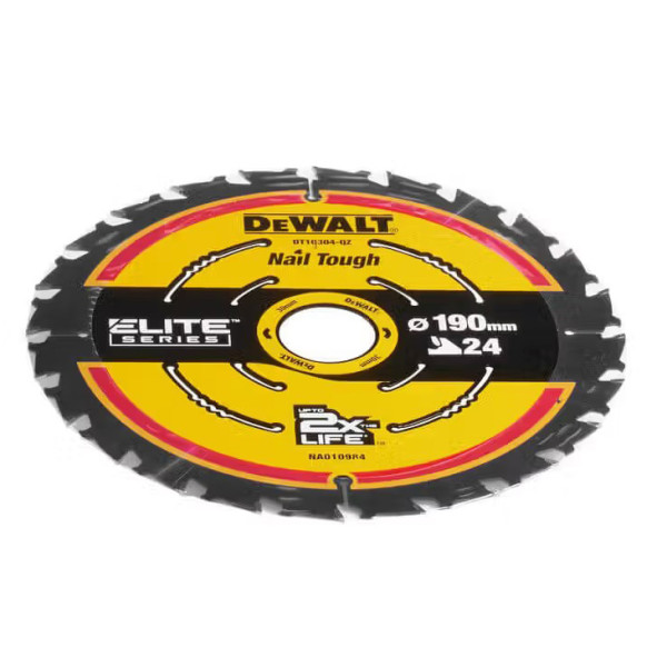 Фото - Круг отрезной по дереву DeWALT EXTREME 190х30х24 (DT10304)