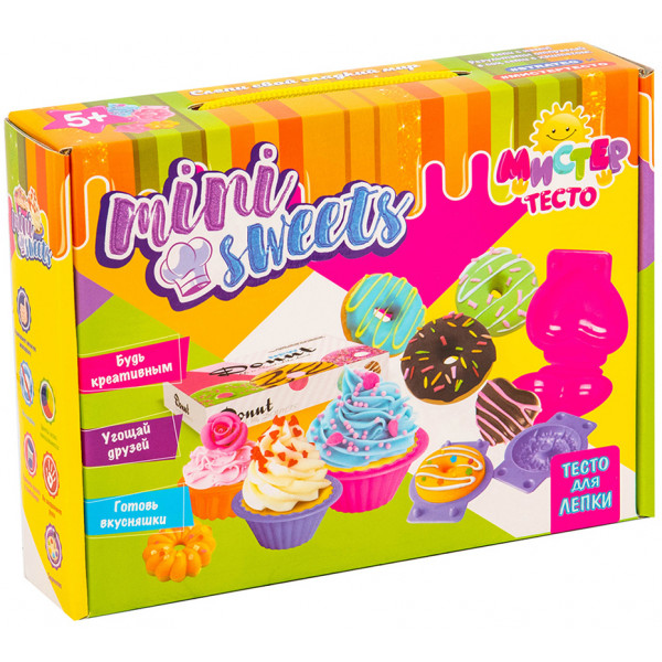 Фото - Лепка из теста Strateg Мистер Тесто. Mini Sweets (71203)