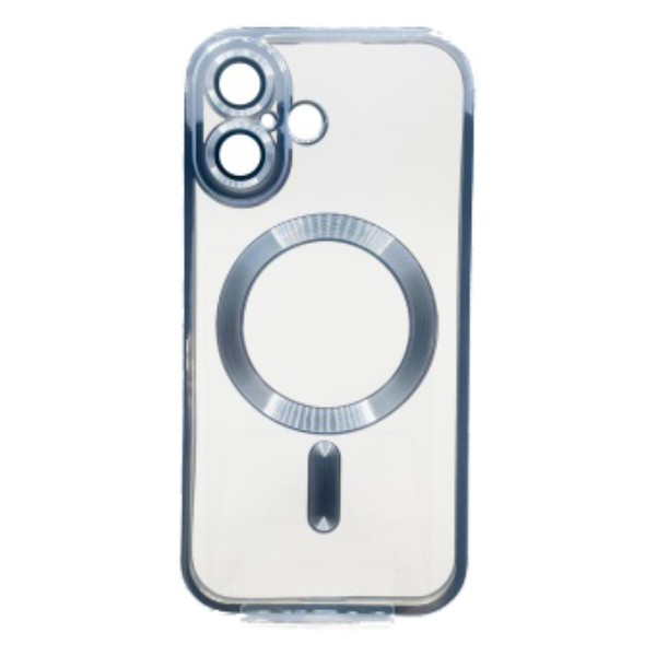 Фото - Чехол для смартфона BeCover TPU Chrome Case (MagSafe) for Apple iPhone 16 Plus Sierra Blue (712077)