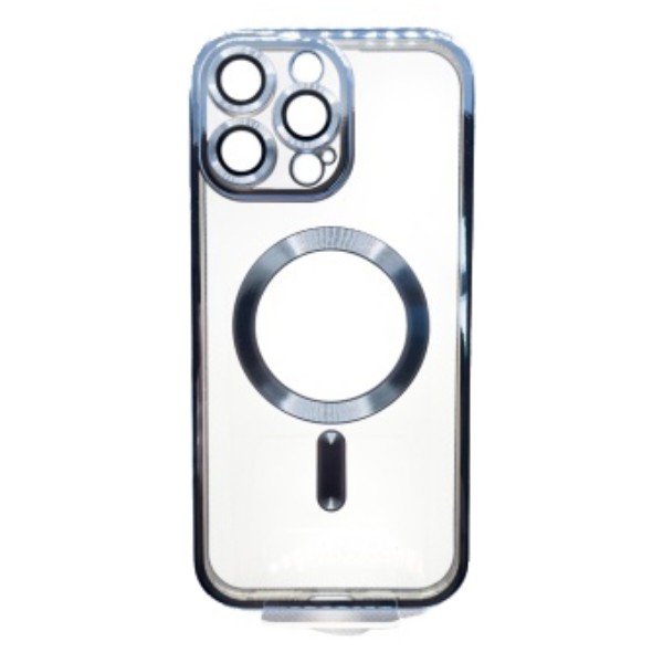 Фото - Чехол для смартфона BeCover TPU Chrome Case (MagSafe) for Apple iPhone 16 Pro Sierra Blue (712082)