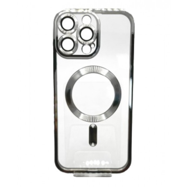Фото - Чехол для смартфона BeCover TPU Chrome Case (MagSafe) for Apple iPhone 16 Pro Silver (712083)
