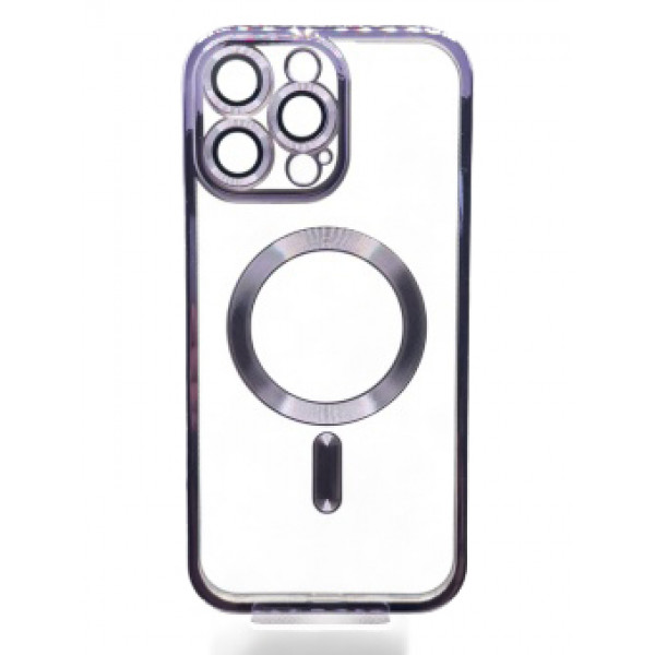Фото - Чохол для смартфону BeCover TPU Chrome Case (MagSafe) for Apple iPhone 16 Pro Purple (712084) Фото - Чохол для смартфону BeCover TPU Chrome Case (MagSafe) for Apple iPhone 16 Pro Purple (712084)