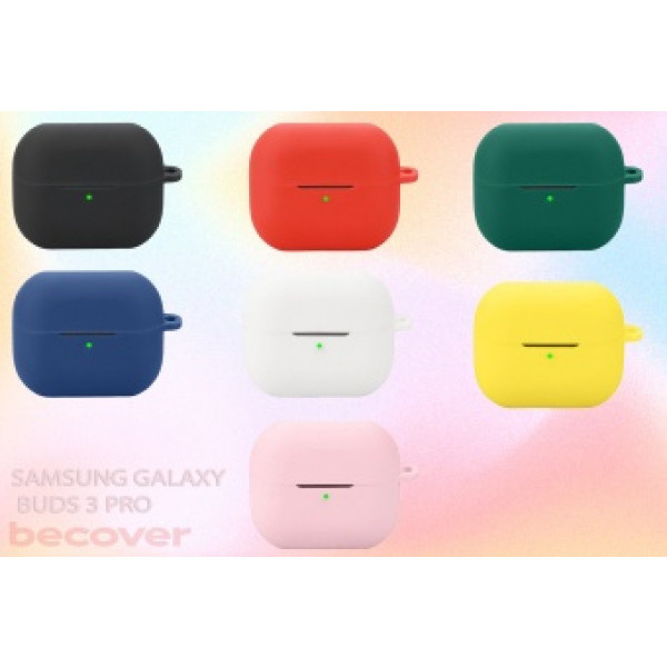 Фото - Чохол для навушників BeCover Silicon for Samsung Galaxy Buds 3 Pro White (712005)
