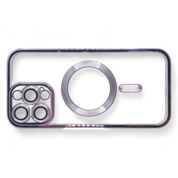 Фото - Чохол для смартфону BeCover TPU Chrome Case (MagSafe) for Apple iPhone 16 Pro Purple (712084)