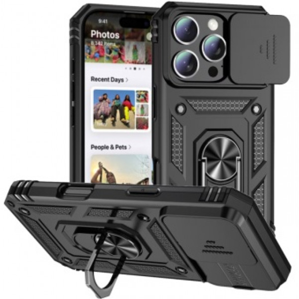Фото - Чехол для смартфона BeCover Military for Apple iPhone 16 Pro Black (712155)