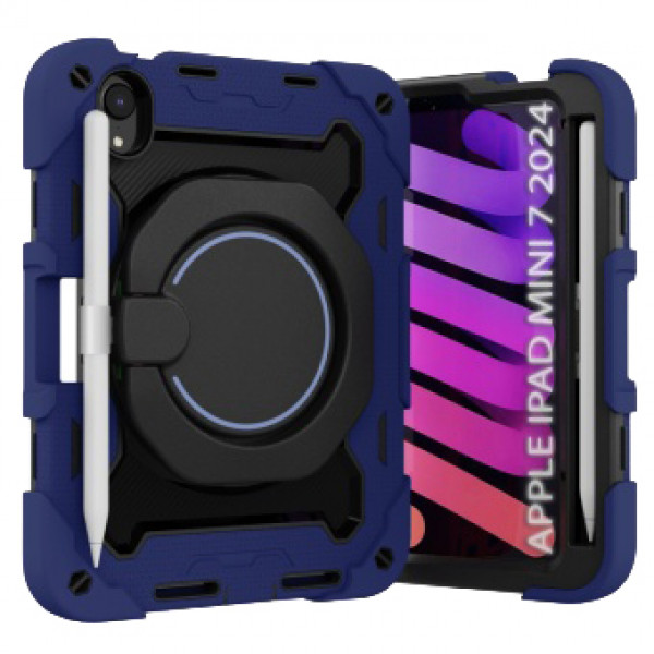 Фото - Чехол для планшета BeCover for Apple iPad Mini 7 2024 Blue (712316) Фото - Чехол для планшета BeCover for Apple iPad Mini 7 2024 Blue (712316)