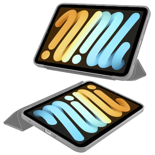 Фото - Чохол для планшету BeCover Tri Fold Soft TPU for Apple iPad Mini 7 2024 Gray (712446)