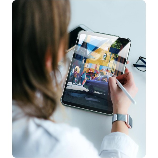 Фото - Чехол для планшета BeCover Tri Fold Hard for Apple iPad Mini 7 2024 Dark Green (712451)