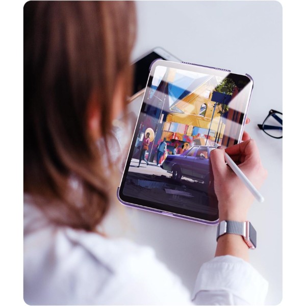 Фото - Чехол для планшета BeCover Tri Fold Hard for Apple iPad Mini 7 2024 Purple (712455)